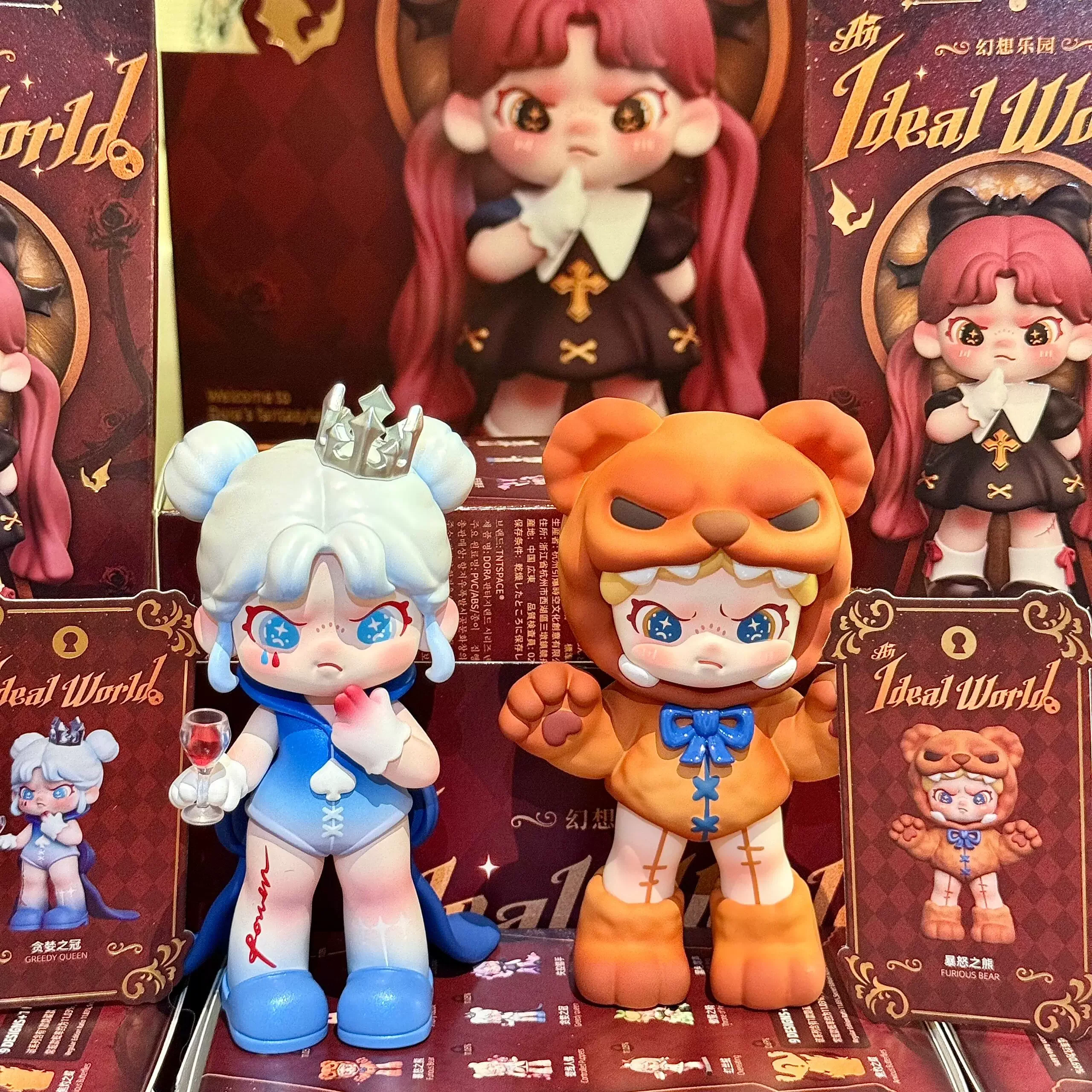 TNTSPACE DORA 6th Gen Fantasy Paradise Blind Box Cute Vinyl Figure Collectible Toy Desktop Decor Gift for Girls