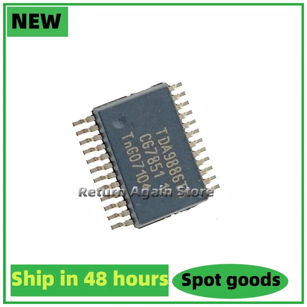 5PCS/LOT TDA9886TS TDA9886  SSOP-24 Debug IC chip New original