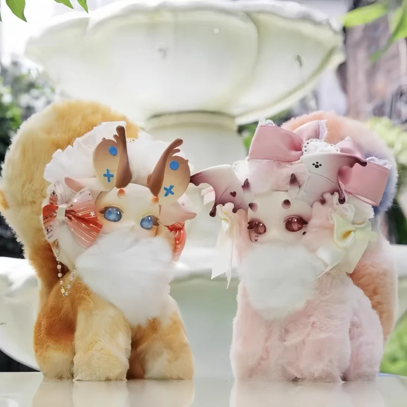 Original Tutulong Fantasy Forest Tea Party Cat Cat Blind Box  Random Box Mystery Surprise Box Rabbit Dragon Toy Birthday Gifts