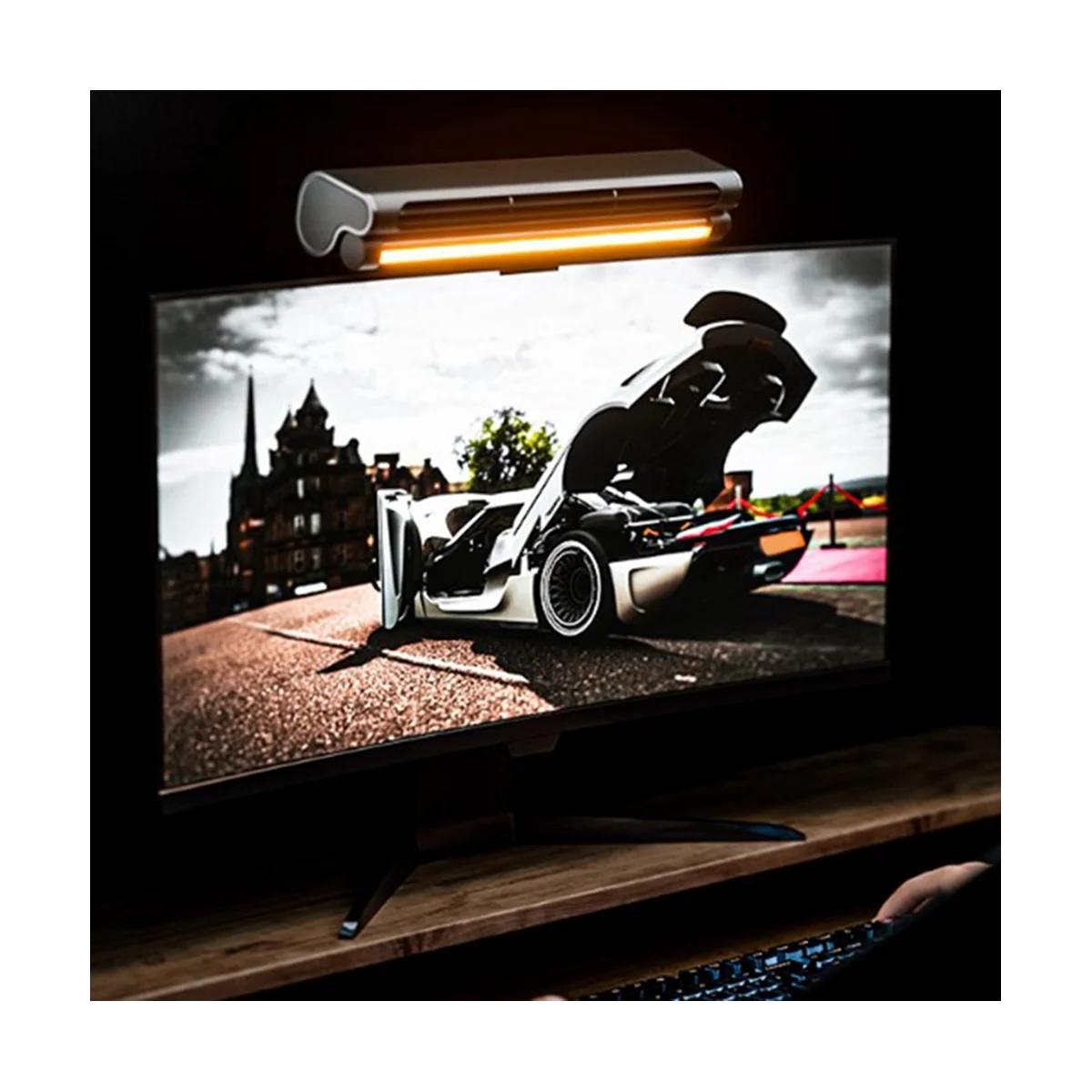 Screen Hanging Fan Vertical Dual-Use Fan Mini Infinitely Adjustable Wind Chiller Adjustable Angle Household USB Fan