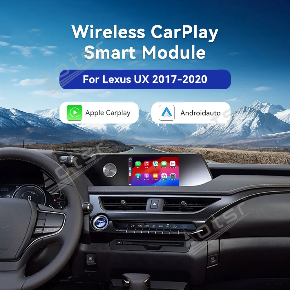 New Car Accessories For Lexus UX 2017-2020 Without navigation Wireless Carplay Decoder Box Android Auto Link AirPlay