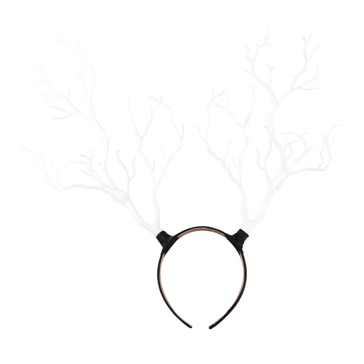 

Antler Headpiece Witch Tiara Inflatable Costume Adult Branch Headdress Shaped Hair Hoop Miss