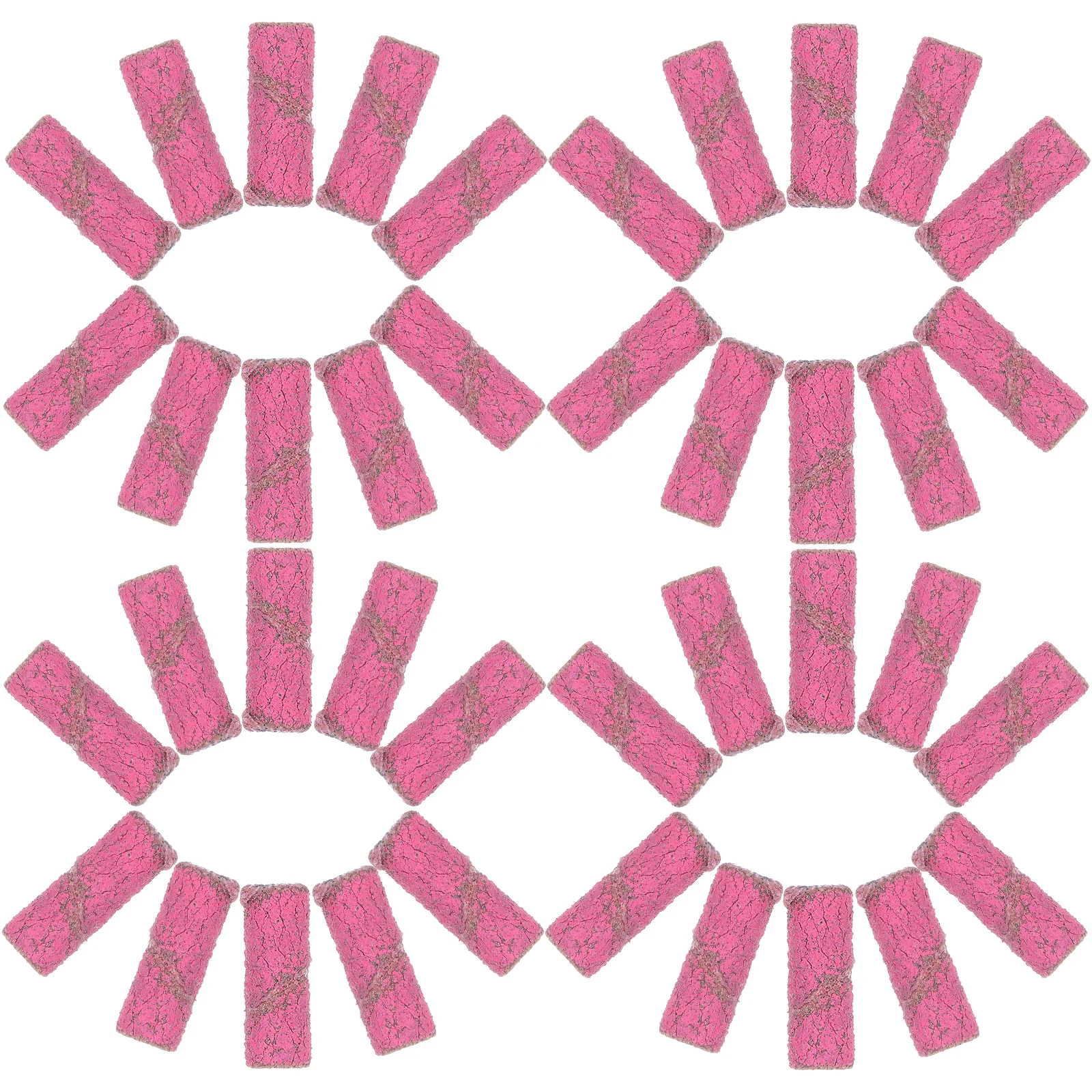 

50 Pcs Nail Sand Ring Bearing Drill Sanding Bands Small for Drills Grinding Head