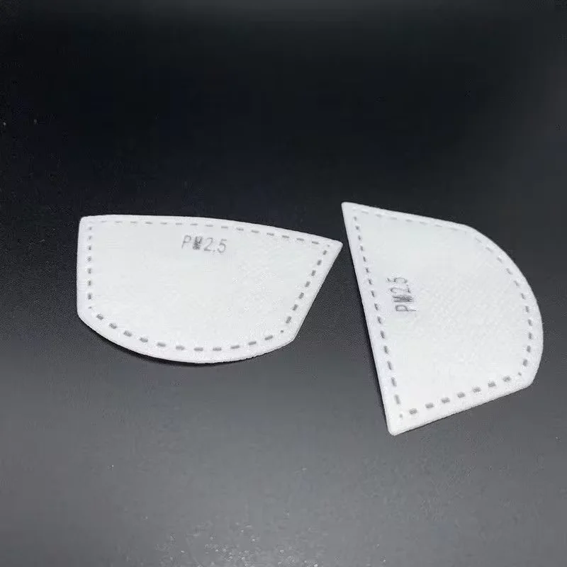 Dustproof PM2.5 Replaced Filters For Transparent Protective Full Face Shield Windproof Anti-Dust Mask Anti-splash Safety Glasses