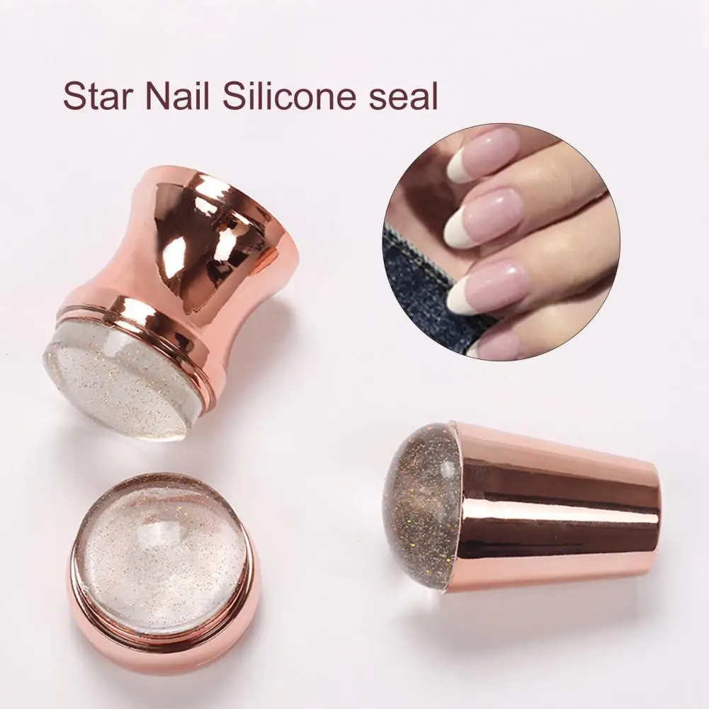 Safe Nail Mold Exquisite Smudge-Proof Detachable French Manicure Plate Stamp Stencil Nail Tools