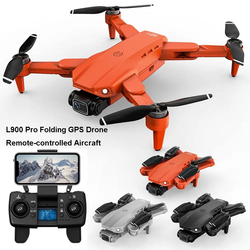 

Профессиональный квадрокоптер 4K HD с двумя камерами L900 Pro, GPS, 5G Wi-Fi, бесщеточный, 3 цвета, складной, с сумкой для хранения