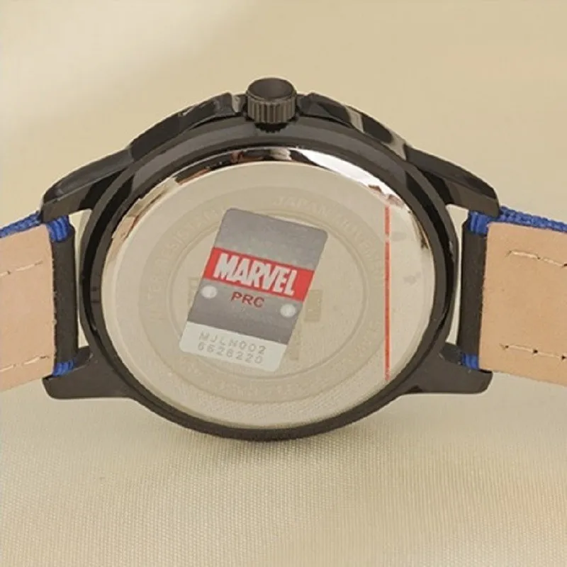 Montre-bracelet à quartz Marvel pour enfants, Avengers, services.com America, dessin animé, étanche, calendrier, garçon, étudiant