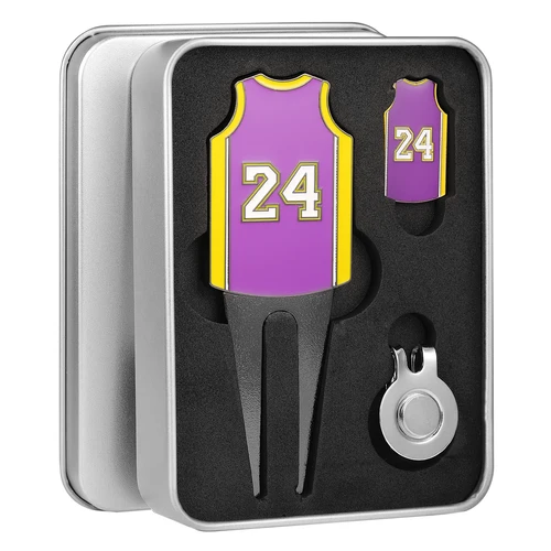 Imagen 2 del producto Marcador de pelota de Golf, limpiador de ranuras de horquilla de paso verde, herramienta Divot de Golf, 1 Uds.