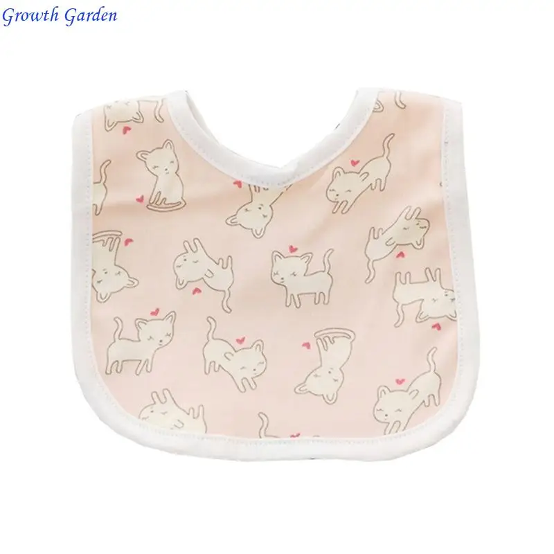 

Child Drooling Bibs U-Shape Neck Scarf Adjust Drool Bib Baby Nursling Burp Cloth E65D