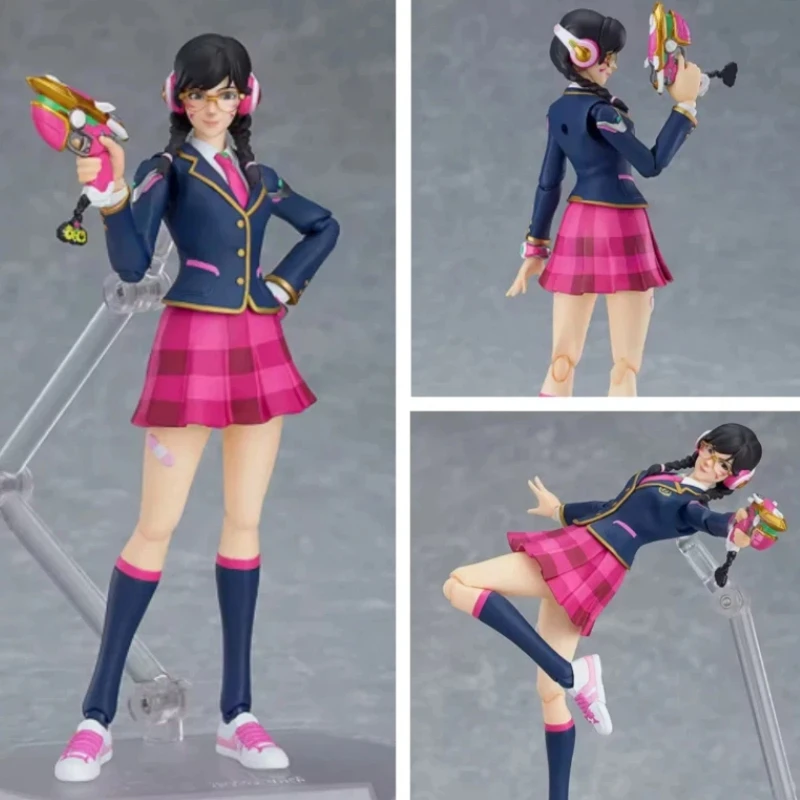 

Оригинальная фигурка Figma 492 D.Va в аниме-стиле, коллекционная настольная декорация, подарок на день рождения
