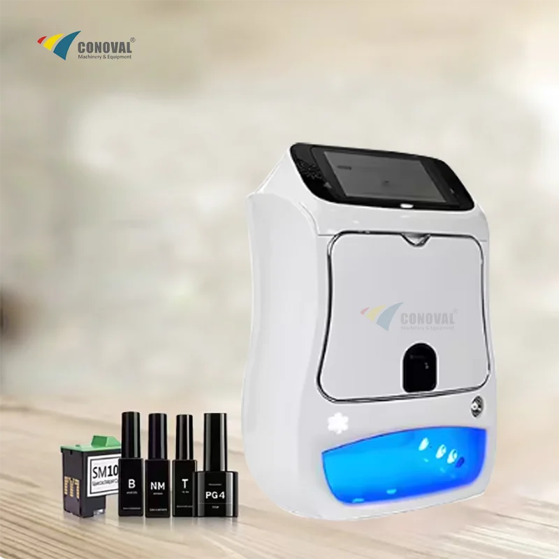 Professional Automatic Nail Printer with Touch Screen 3D Digital Nail Printer