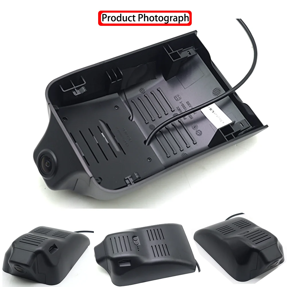 ZJCGO Car 4K Video Recorder DVR Dash Cam Dashboard Camera Plug and play for Toyota Hilux Fortuner SW4 TruckMasters OX 2020-2025