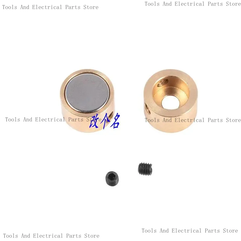 5PCS Encoder Supporting Sleeve Shaft Diameter 8Mm Magnet D10*2.5Mm Copper