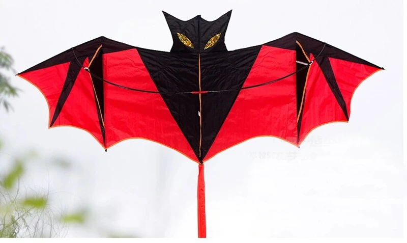 Cerf-volant de chauve-souris, jouets volants pour enfants, ligne de ficelle wei, usine chinoise traditionnelle, vente de sports de plein air