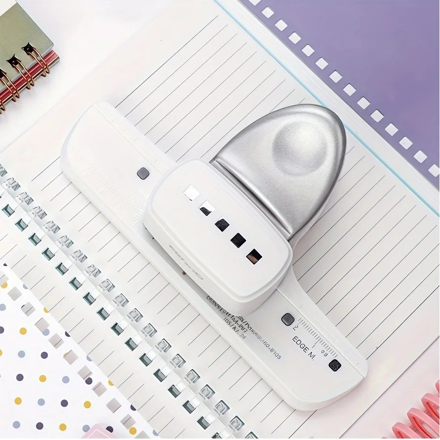 

1Pc Heart Circular Square Paper Punch Handheld Decorative Punch Tool for DIY Paper Cutting Binding Crafts School Office Supplies