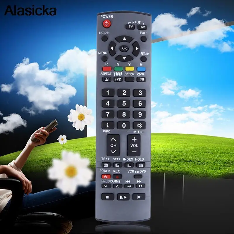 Tv Replacement Remote Control for Panasonic TV EUR 7651120/71110 Smart Television Remote Controller Alexa Smart Home