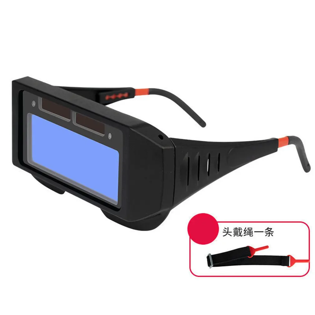 Automatic Darkening Welding Glasses Face Shield Protective Eyepiece Welder Welding Two Welding Welding Argon Arc Welding Adult