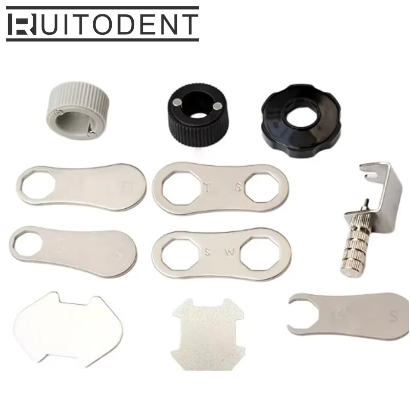 

5pcs Dental High Low Speed Handpiece Repair Tools Back Cover Torque Wrench Key