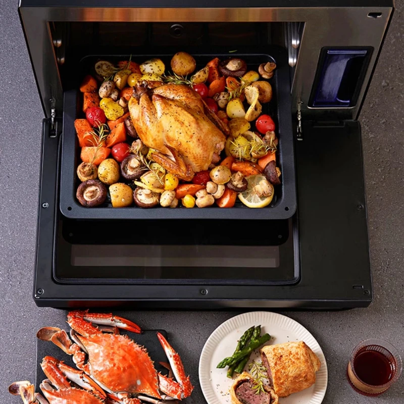 Steam Baking Oven All-in-One Machine Electric Oven Large Capacity Steaming and Baking Kitchen Steam Baking Oven Household