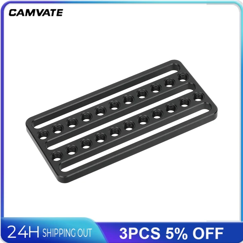 CAMVATE Switching Plate Camera Mounting Cheese Plate with 1/4