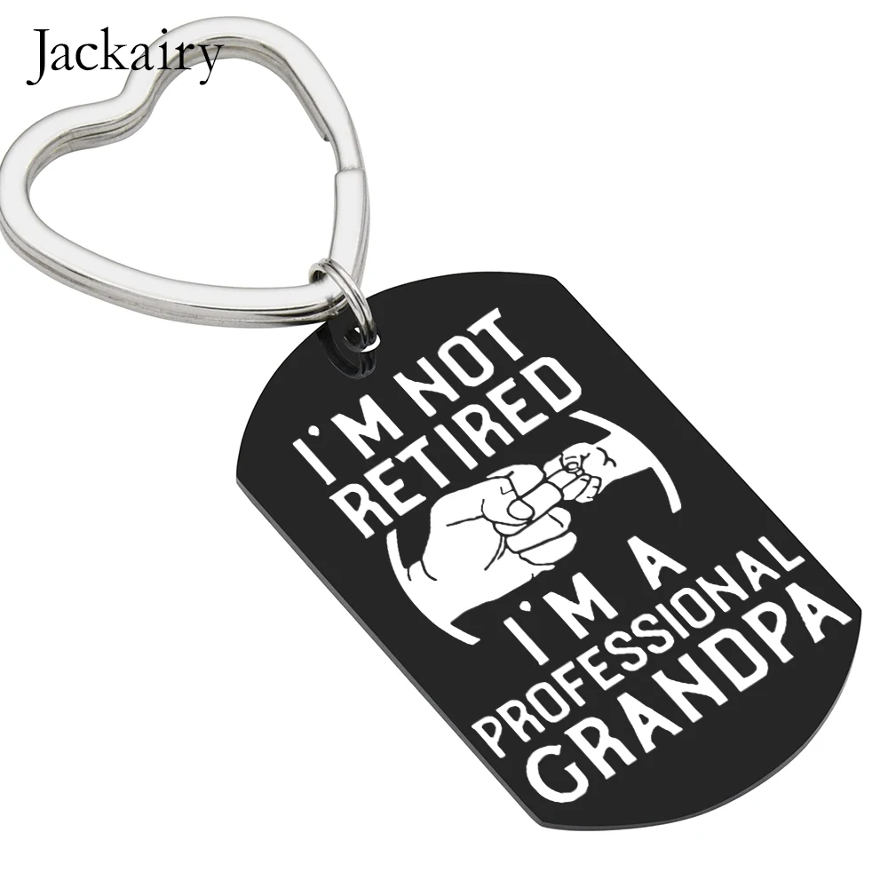 Father's Day Keychain Gifts for Grandpa The Best Dads Get Promoted To Grandpa Keyring Birthday Thanks Giving Day Christmas Gifts