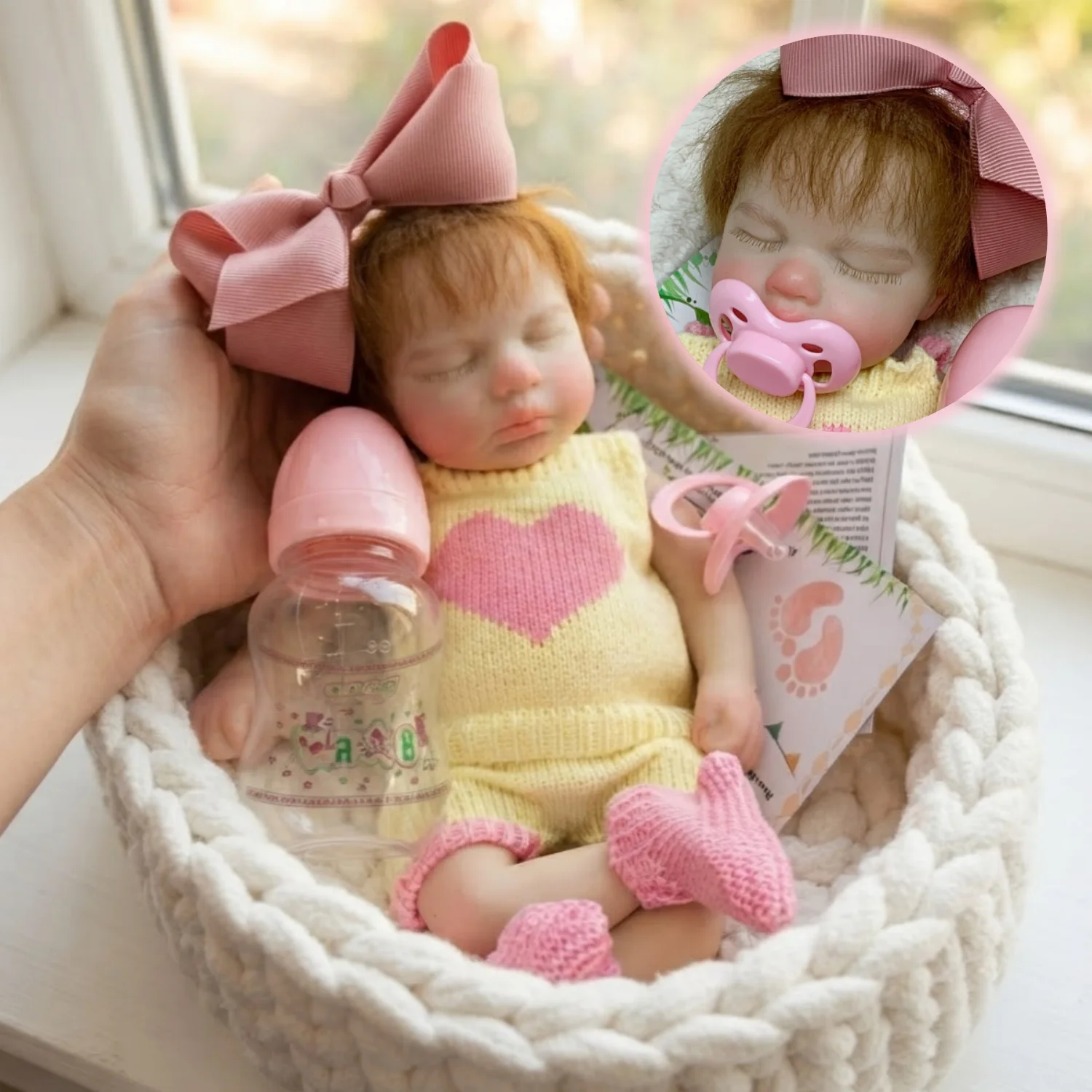 otarddolls-1pc-muneca-reborn-realista-de-silicona-suave-de-13-pulgadas-con-cabello-enraizado-loulou-boca-abierta-resistente-al-agua-juguete-bonito-coleccionable-de-arte