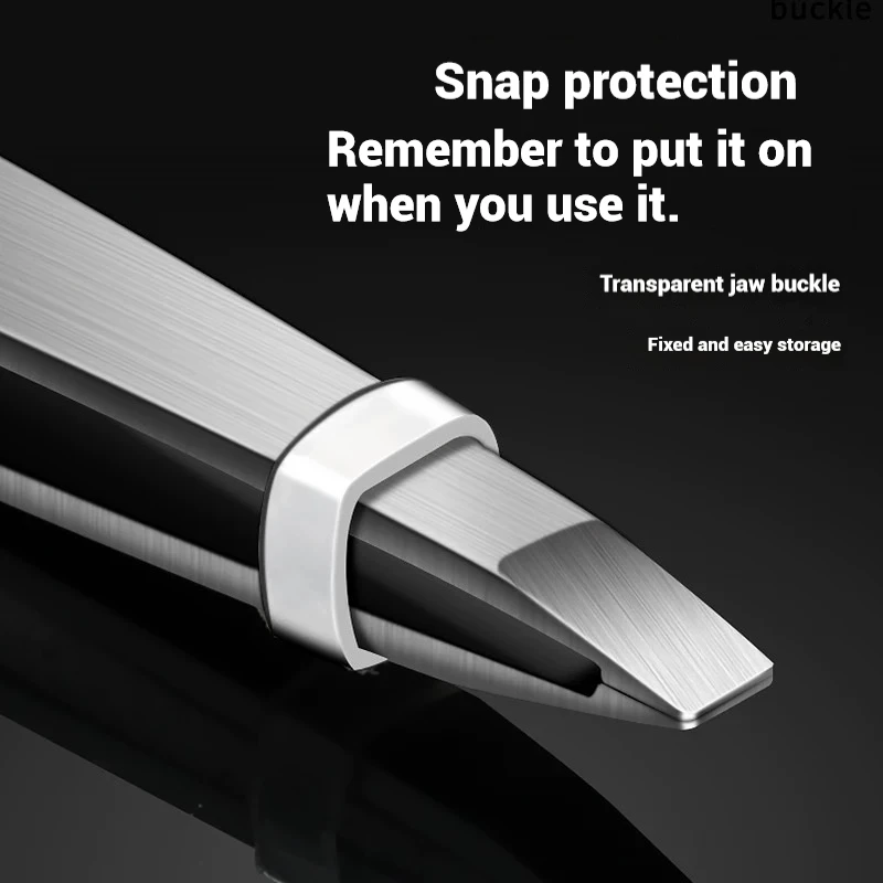 Zestaw 4 szt. Profesjonalnych pęset do codziennego czyszczenia brwi, rzęs i wąsów, doskonała precyzja w przypadku włosów na twarzy