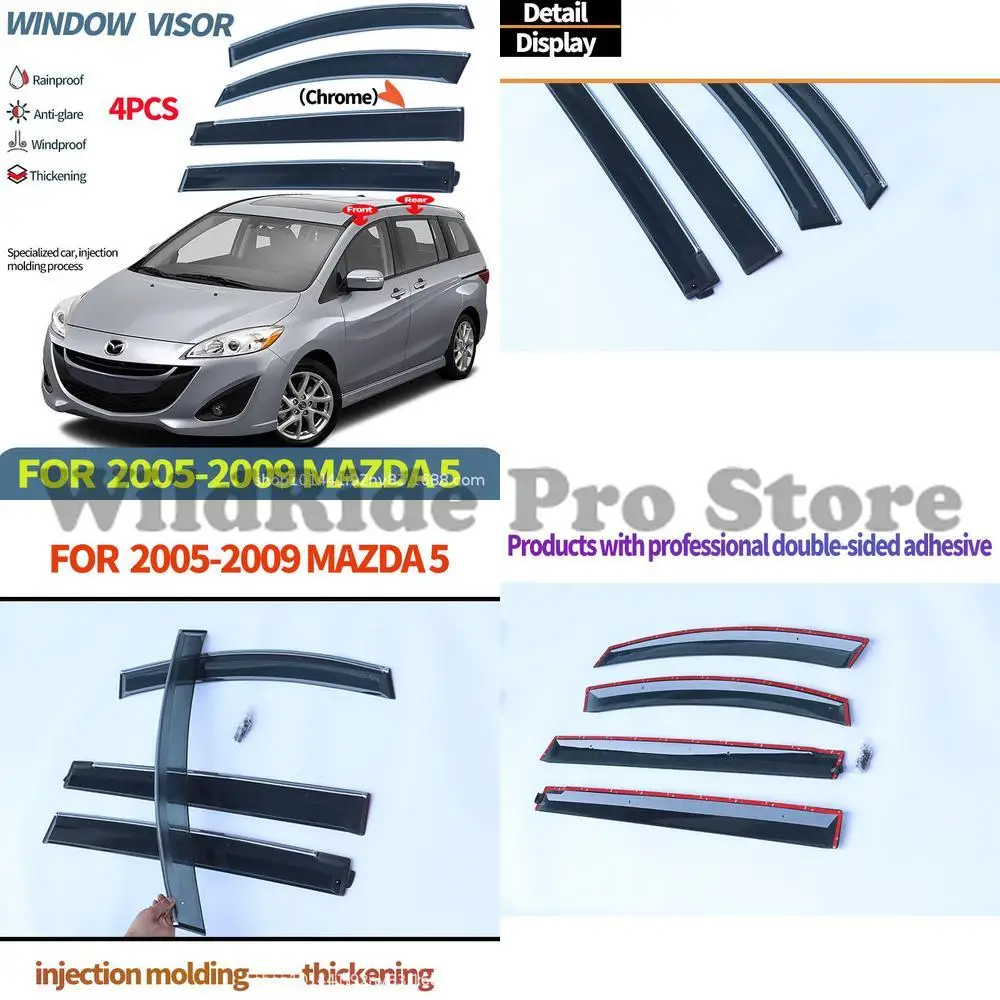 

1 комплект для Mazda 5, козырек от дождя для MAZDA 5 CR CW 2005-2019