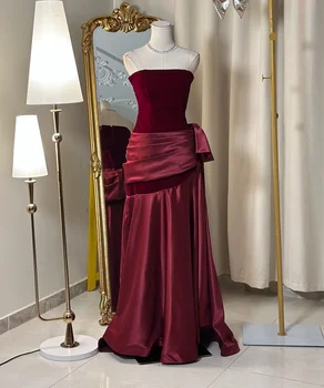 الأحجام المخصصة المتاحة جيرسي الطية ألف خط فساتين طويلة حمالة فساتين مناسبة مخصصة رائعة الطراز الحديث