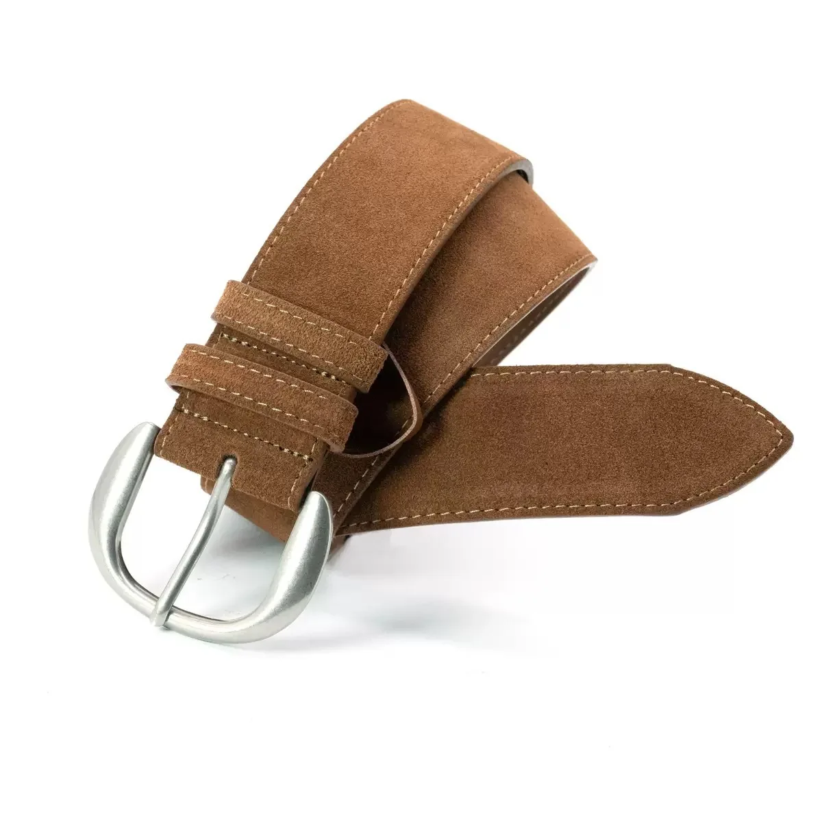 Wide waistband matte suede cowhide belt, stylish and versatile new autumn and winter style for jeans, overcoats and dresses