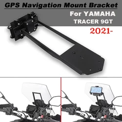 For Yamaha TRACER 900 TRACER 9 GT 2021 New Motorcycle Parts GPS Phone Navigation Bracket USB Charger Port Kit Mounting Bracket