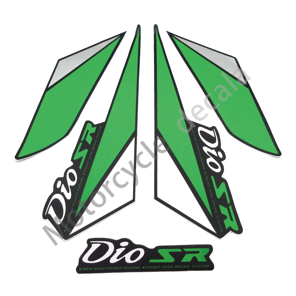 Adesivo decorativo de logotipo decalque para motocicleta, Adesivos de carenagem do corpo inteiro, Honda Dio SR DIO50 AF17 AF18 AF27 AF28, Novo