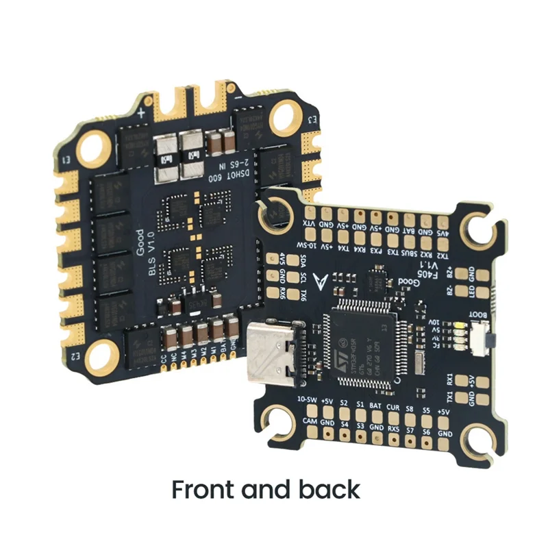 【Последнее место!】F405 55A Stack F405 Контроллер полета + BLHELI_S 55A 4In1 ESC 30,5X30,5 мм 2-6S для деталей дронов FPV Freestyle