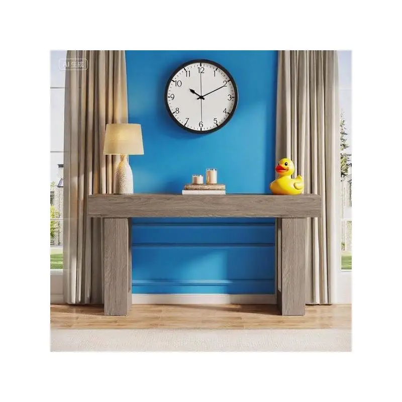 طاولة كونسول طويلة لغرفة المعيشة - حل تخزين أنيق وأنيق