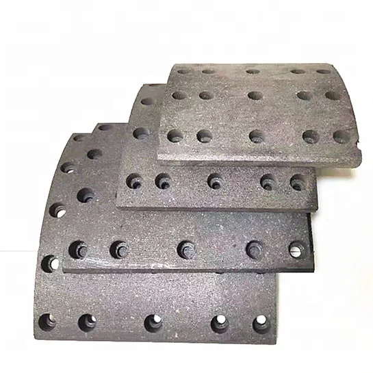 

High Quality shacman F2000 F3000 8130363 Truck Trailer Brake Lining FMSI 4657 break pads safety brake part