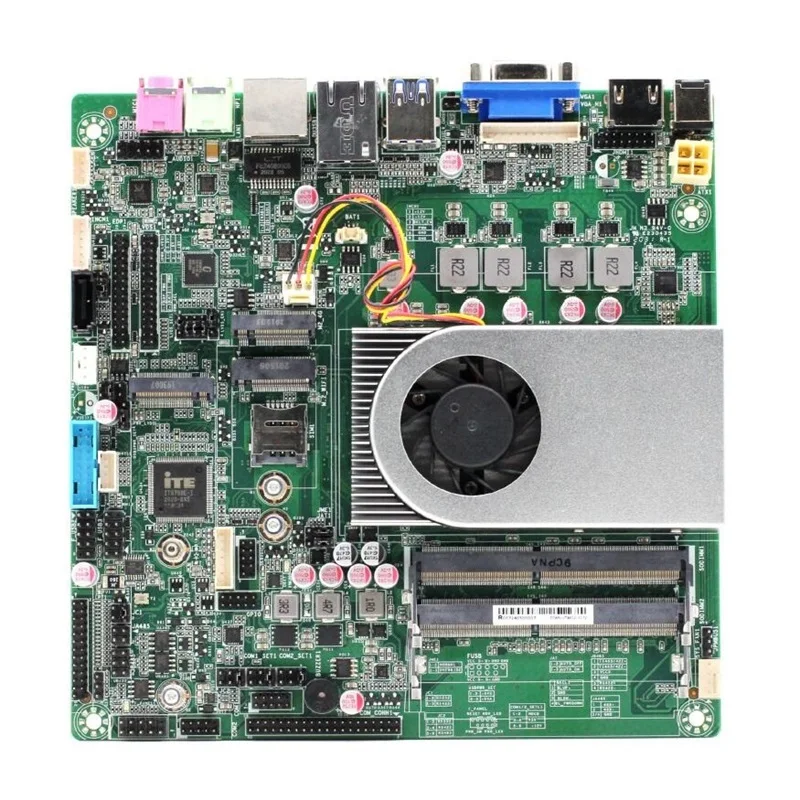 

MINI-ITX Embedded CPU Board, 8th/10th Core i3/i5/i7, 6*RS232, 10*USB, VGA, HDMI, LVDS, 2*M.2 Slot, Industrial Motherboard