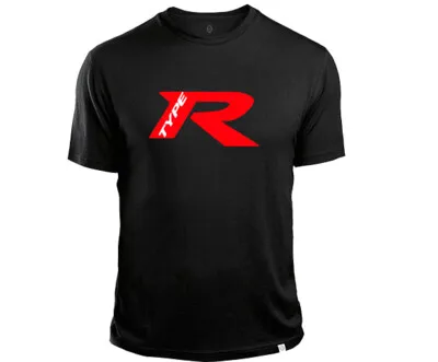 type R Men Black M 4Xl Men T Shirt Cotton S 4XL TEE Shirt Custom Screen Printed Custom tee shirt O Neck men shirt