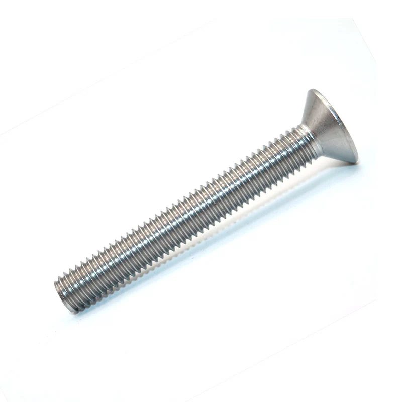 Tornillo de cabeza hexagonal de acero inoxidable, Perno Allen avellanado plano, M1.6 M2 M2.5 M3 M4 M5 M6 M8 304 A2 GB70.3, 1/5/10/50 Uds.