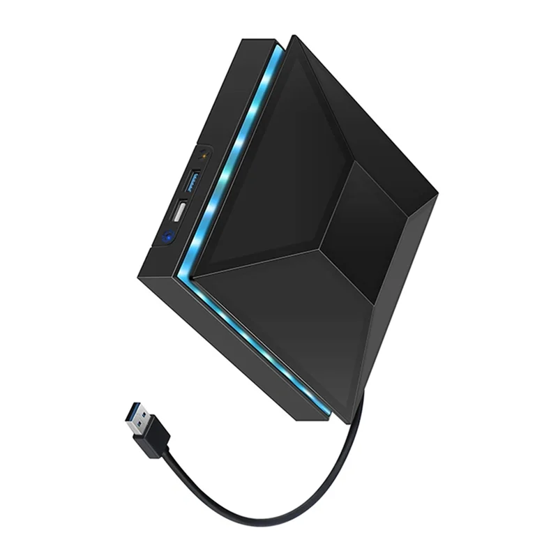 【تصقيد الأخير!】لسلسلة X غطاء مقاوم للغبار مروحة تبريد علوية 3 سرعات مروحة قابلة للتعديل RGB 2 USB نظام تبريد لعبة وحدة التحكم Ac