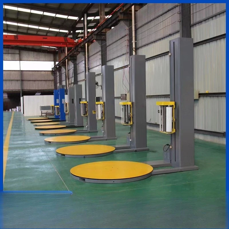 ماكينة لف صينية ذكية أوتوماتيكية ماكينة تعبئة أوتوماتيكية ماكينة لف الفيلم المطاطي #2