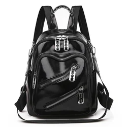 Female Backpack NEW Women Leather Backpack Multifunction women Travel Backpack Sac A Dos Femme School Bags For Teenage Girls