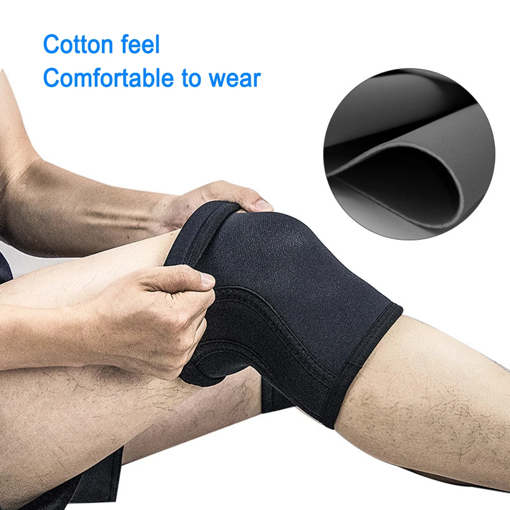 1 PC Squat 7mm Knee Sleeves Pad Support Men Women Gym Sports Compression Neoprene Knee Protector Fitness Gym Fit Weightlifting