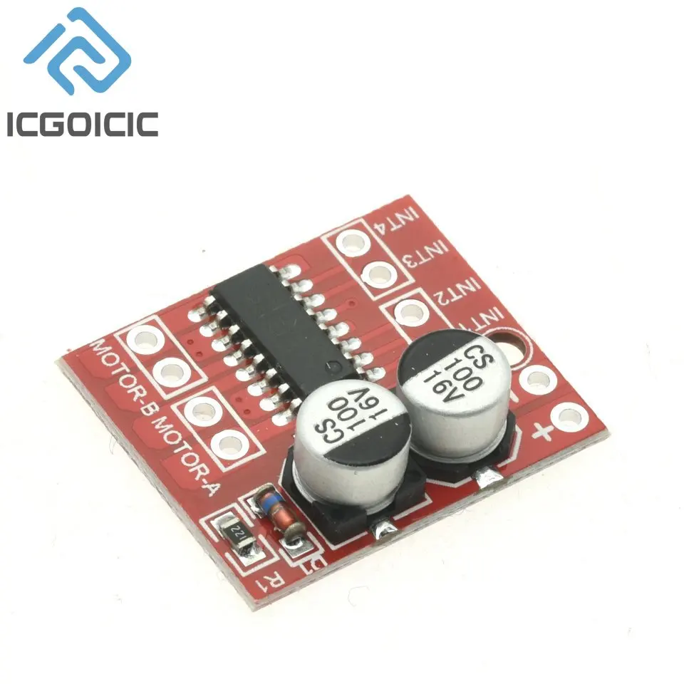 1/4/5/6/10pcs TC1508/MX1508 DC Motor Driver Module DC 2V-10V 1.5A 2-Way PWM Speed Dual H-Bridge Stepper Motor Driver L298N