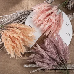6pcs/set Artificial Flower Bridal Twigs with Flowers Wedding Flowers Home Decoration Hand Bouquet Rose Wall Home Decor