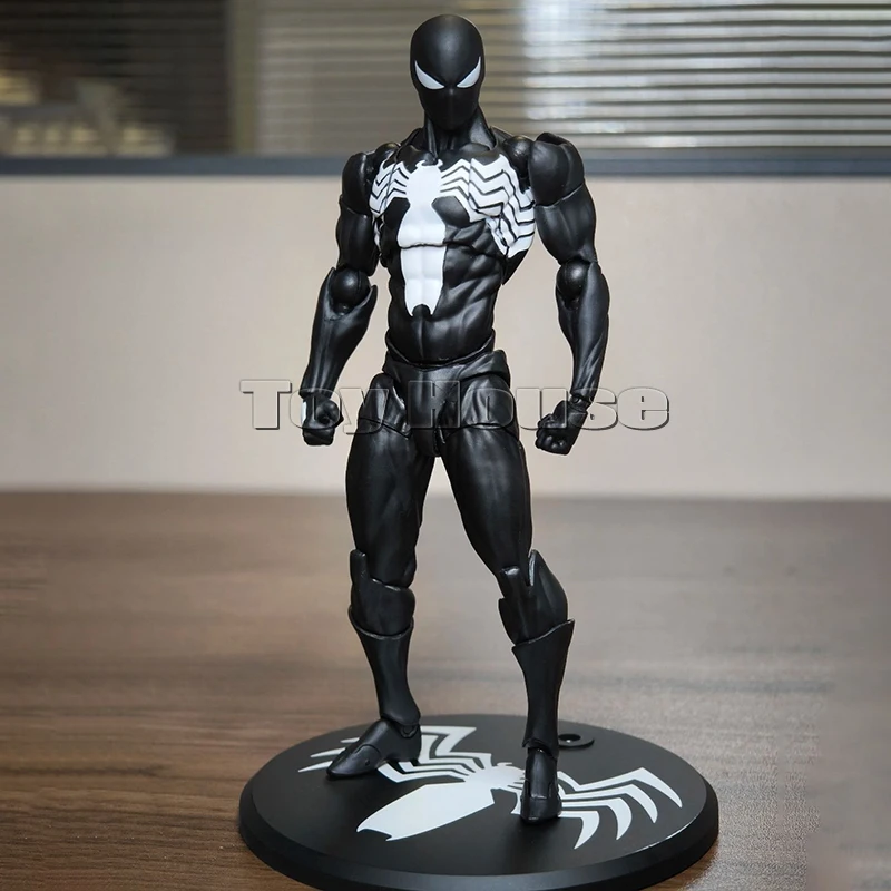 在庫あり メスおもちゃ ブラックスーツ ネイバー シンビオート スパイダーフィギュア スカーレットスパイダー ケイン・パーカー レッド アニメ アクションフィギュア おもちゃ ギフト