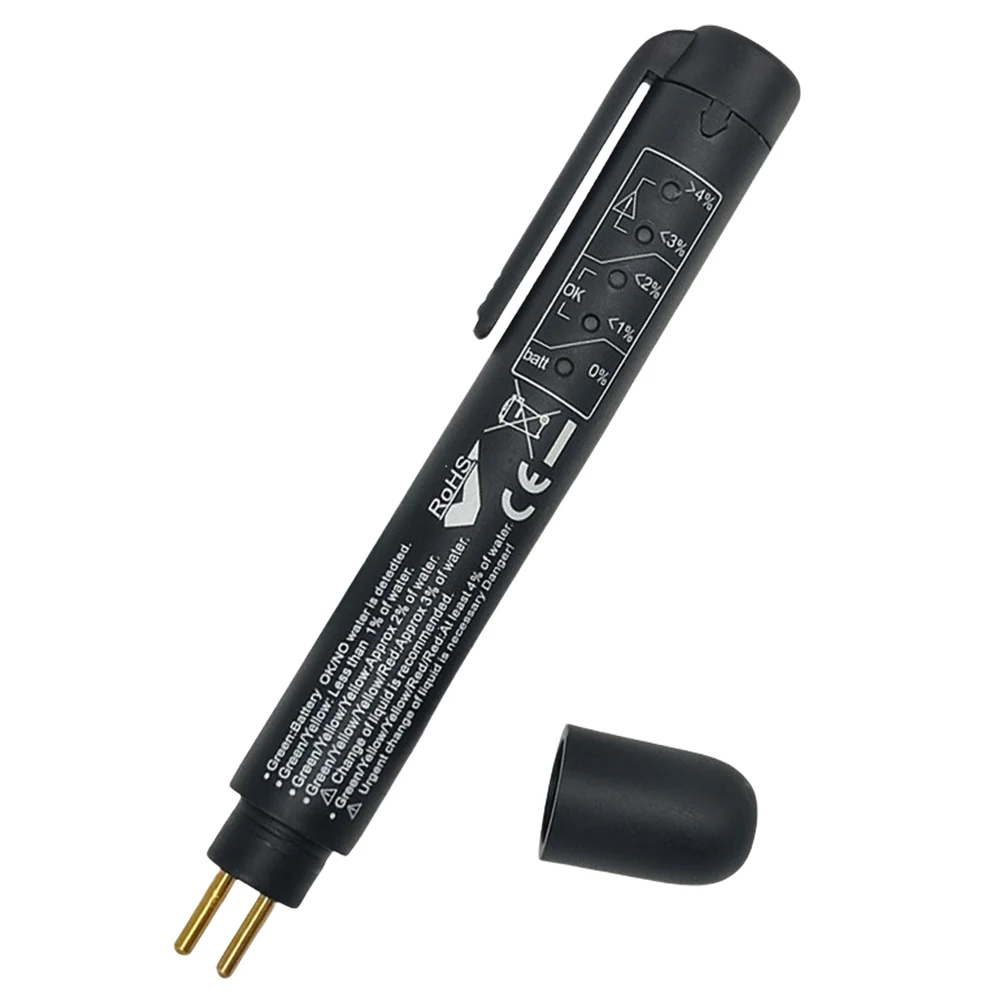 

LED Indicator Automotive Brake Oil Tester Accurate Oil Quality Diagnostic Tool Car Brake Fluid Tester Pen Car Diagnostic Tools