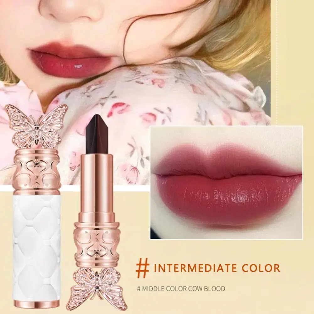 

OCHEAL-Matte Velvet Non-Stick Lipstick, 3-in-1 Moisturizing Lipstick, Small Portable Travel Wear, Daily Holiday