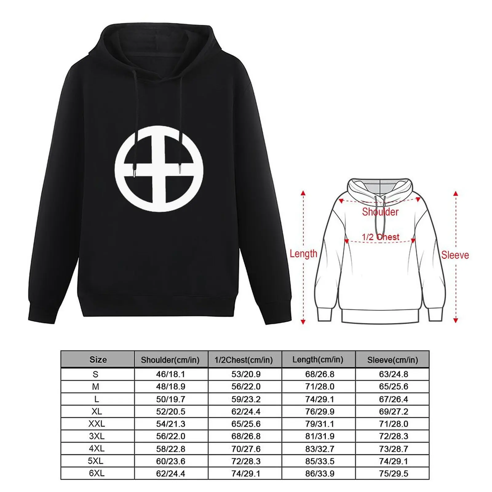 Shimazu Clan · White Mon Hoodie ملابس جمالية للرجال ترتدي ملابس رجالي مصممة ملابس شتوية جديدة في هوديس وبلوزات