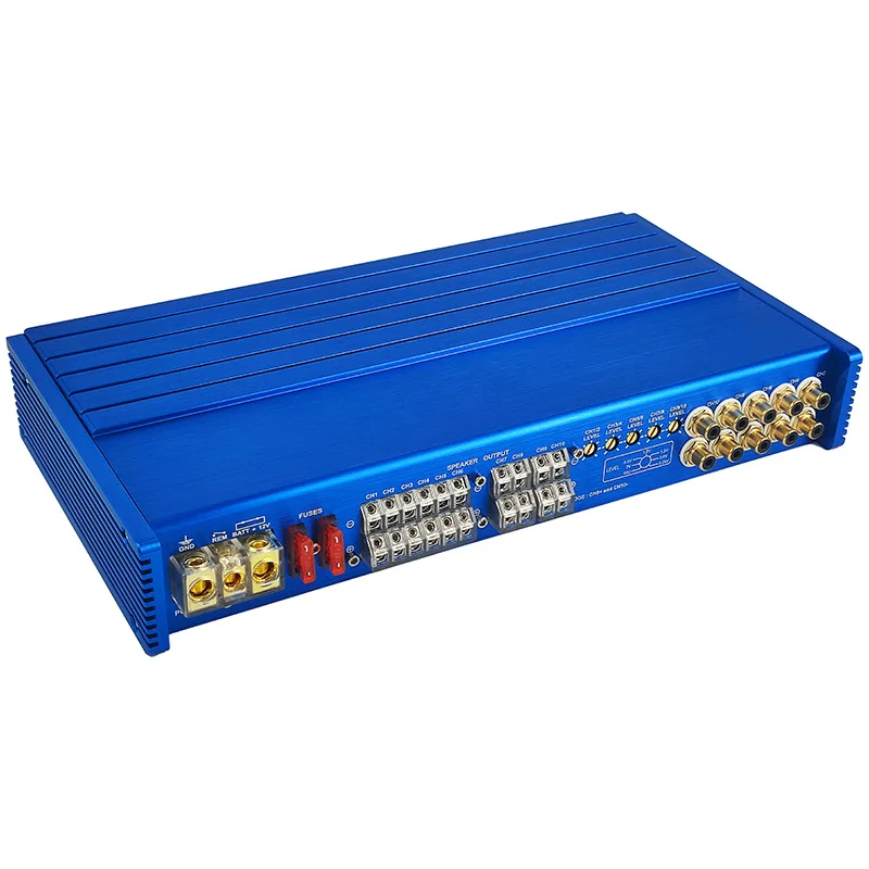 OEM Factory High Quality Class AB Monoblock Power Amplifier Car High Frequency Audio Bass Sound Amplifier Crossovers Combination
