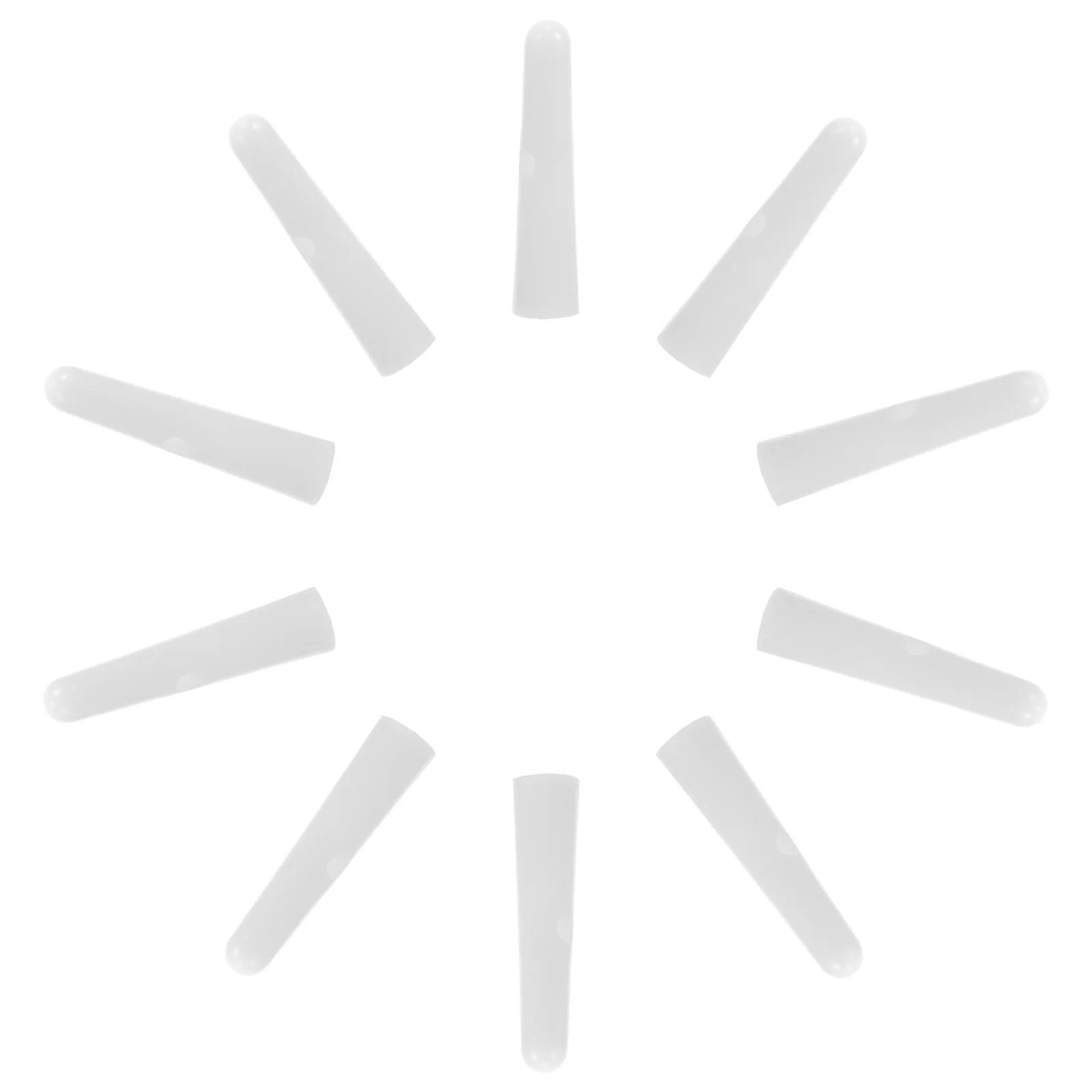 10 قطعة مظلة الذيل الخرز 8 مللي متر ثقب البلاستيك لاستبدال المطر الشمس المظلة إصلاح Diy بها بنفسك في الهواء الطلق العظام يغطي ديكور